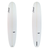 Stewart Longboard 9'2" Bird (9'2", 23 1/4", 3 1/8") B#129359 clear and sand only