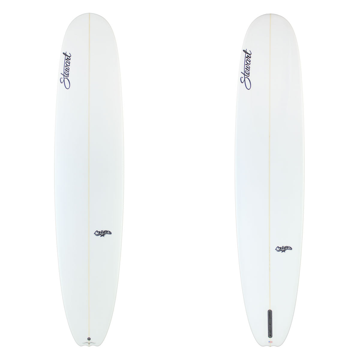 Stewart Longboard 9'6" Bird (9'6", 23 3/4", 3 1/4") B#129389 clear and  sand only