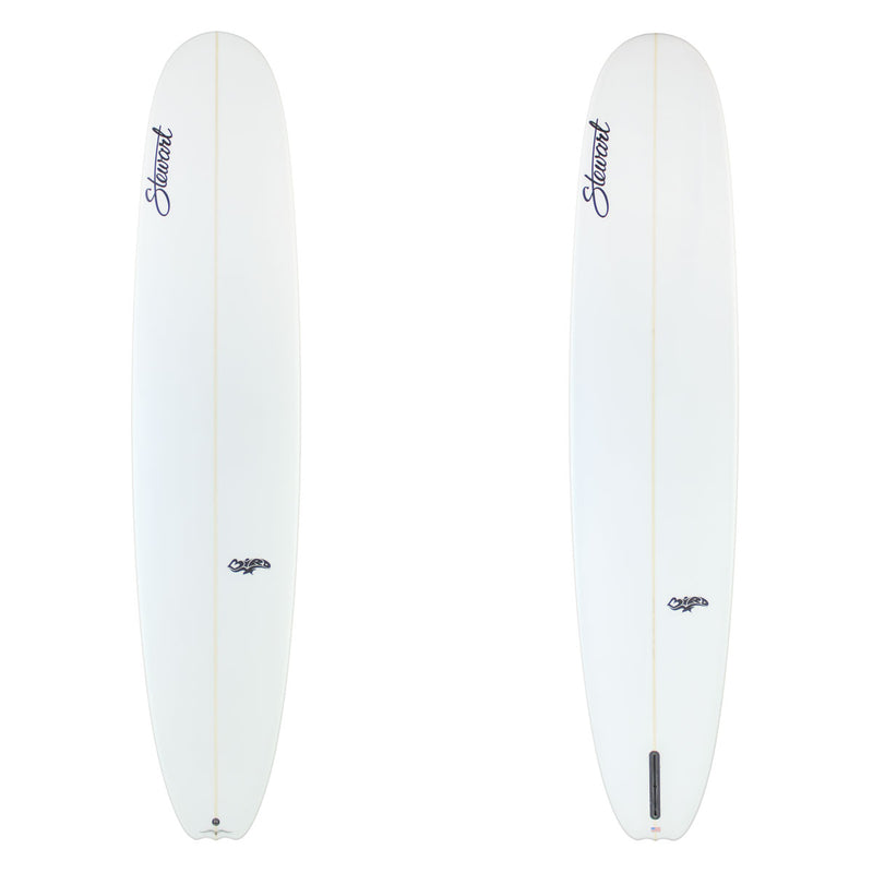Stewart Longboard 9'6" Bird (9'6", 23 3/4", 3 1/4") B#129389 clear and  sand only