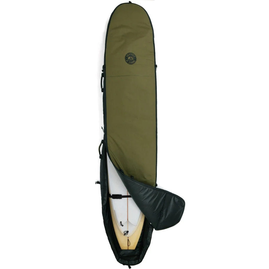 CREATURES OF LEISURE HARDWEAR LONGBOARD 2-3 WHEELY SURFBOARD TRAVEL BAG