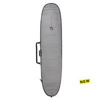 CREATURES OF LEISURE LONGBOARD ICON LITE SURFBOARD BAG - SILVER BLACK