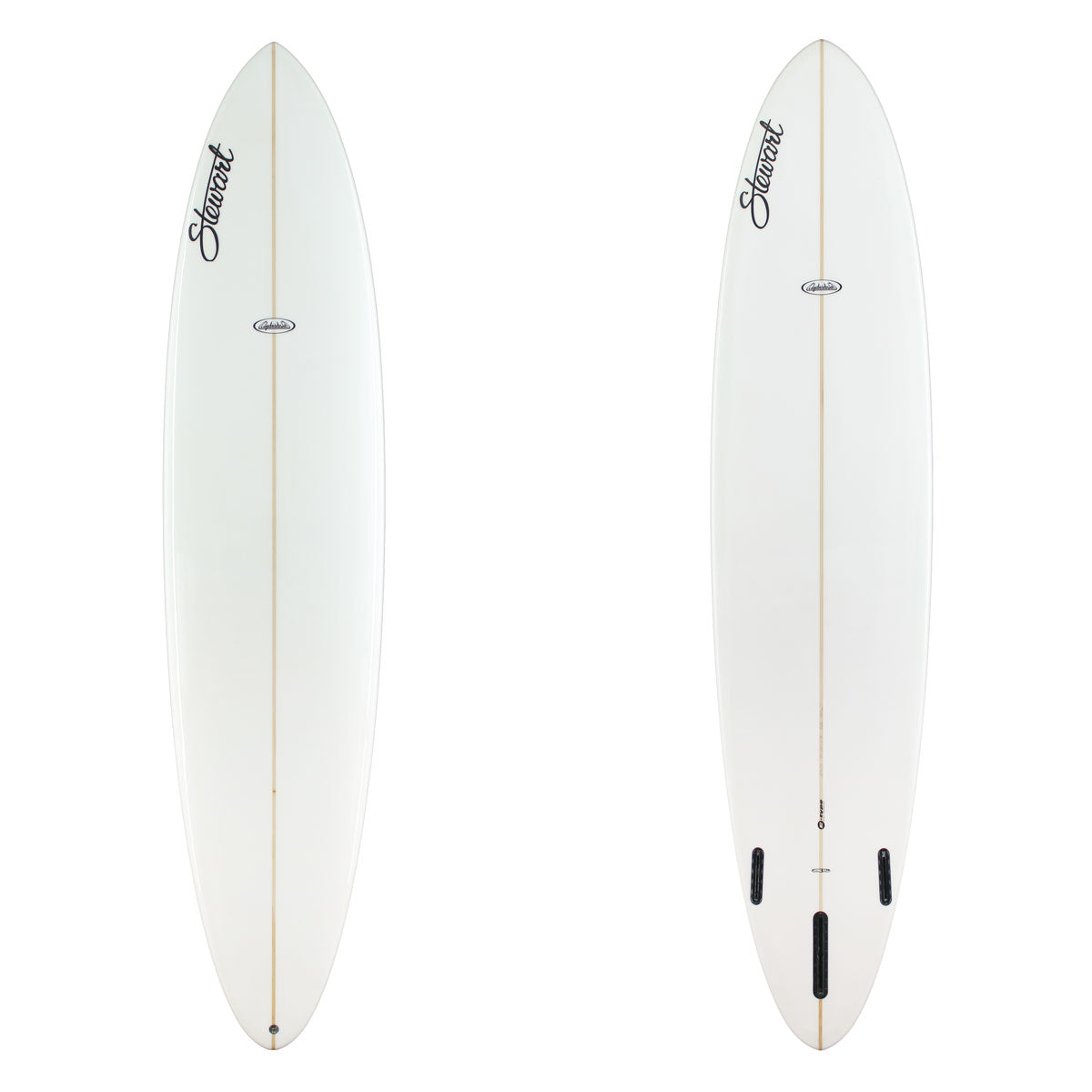 Stewart Longboard 9'0" Clydesdale (9'0", 24", 3 5/8") B#129217 Gloss & Polish clear and sand only