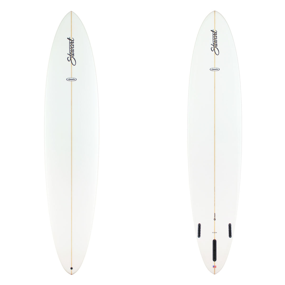 Stewart Longboard 9'6" Clydesdale (9'6", 24", 3 3/4") B#129287 clear and sand only