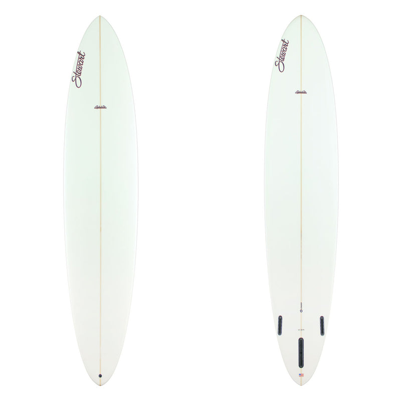 Stewart Longboard 10'0" Clydesdale (10'0", 24 1/2", 4") B#129708 clear and sanded only