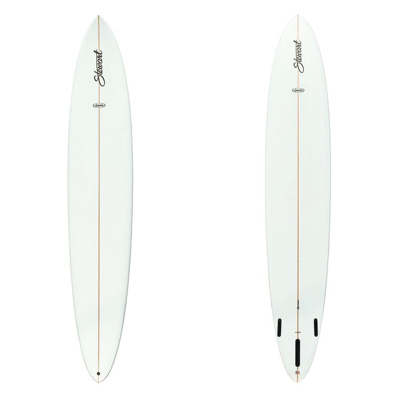 Stewart Longboard 10'6" Clydesdale (10'6", 24", 4") B#129807 clear and sanded only