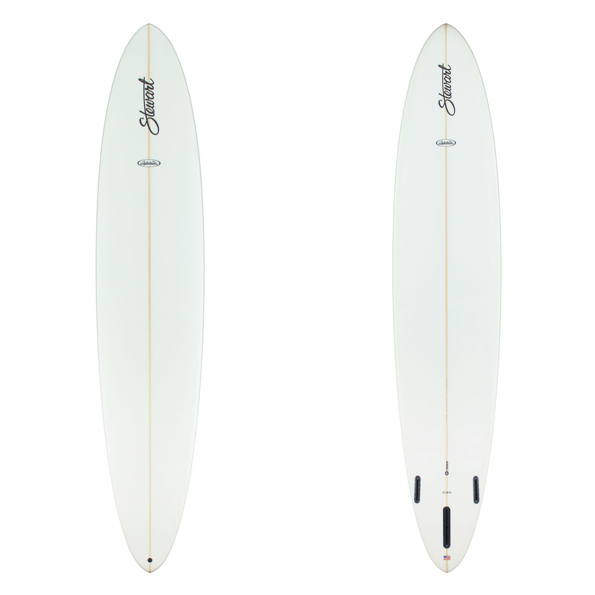 Stewart Longboard 10'0" Clydesdale (10'0", 23 3/4", 4") B#129125 clear and sanded only