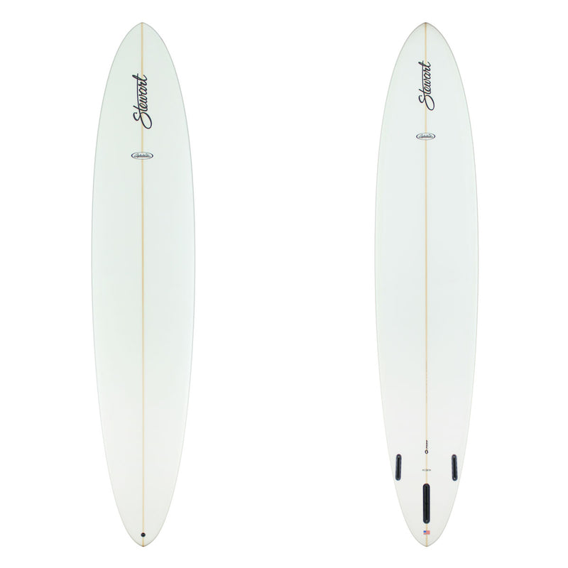 Stewart Longboard 10'0" Clydesdale (10'0", 23 3/4", 4") B#129125 clear and sanded only