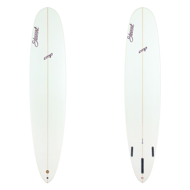 Stewart Longboard 9'0" CMP (9'0", 22 5/8", 2 5/8") B#129706 Clear and sanded only