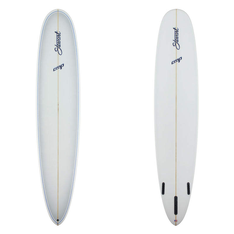Stewart High proformance Longboard 9'2" CMP (9'2", 22 3/4", 2 3/4") B#128886 with a grey fade on the deck