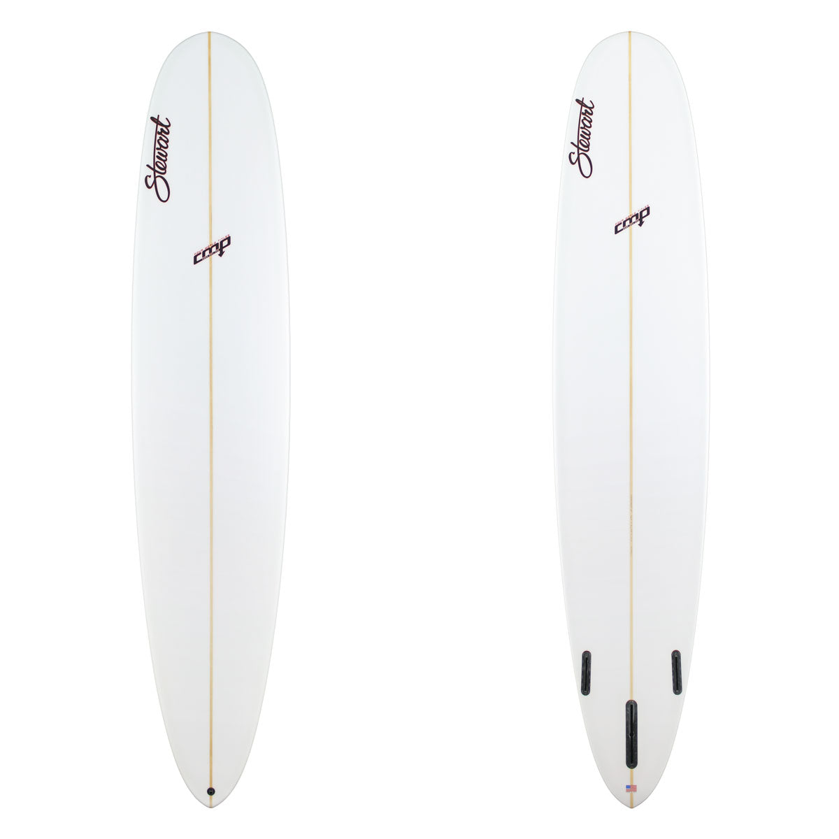 Stewart Longboard 9'2" CMP (9'2", 22 3/4", 2 3/4") B#130012 clear and sanded only
