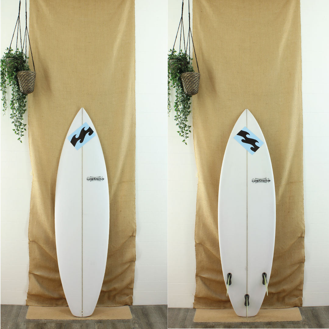 USED McCabe 6'3 x 19 3/4 x 2 3/4 Poly shortboard with fins