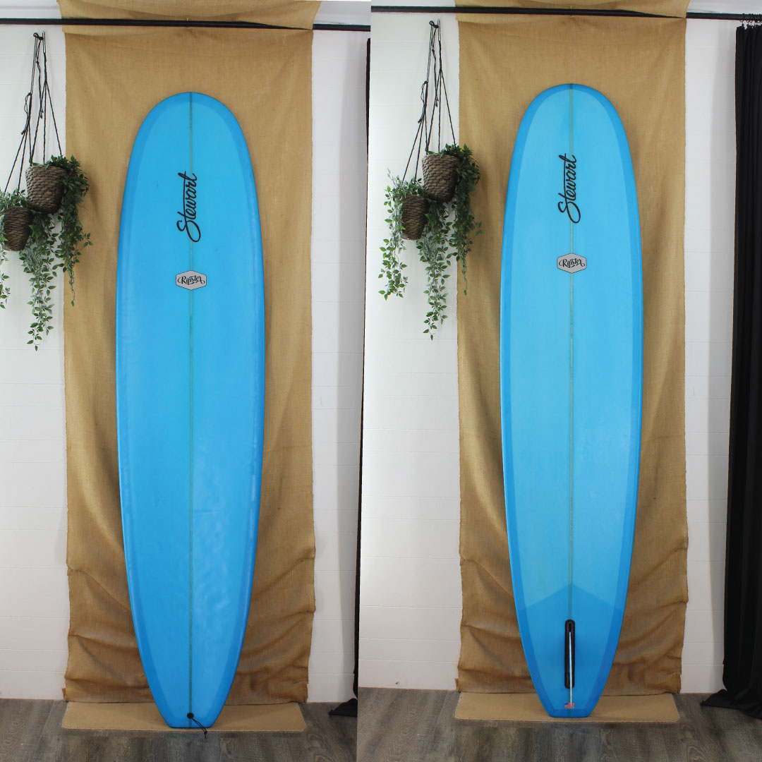 deck and bottom view of used stewart ripster