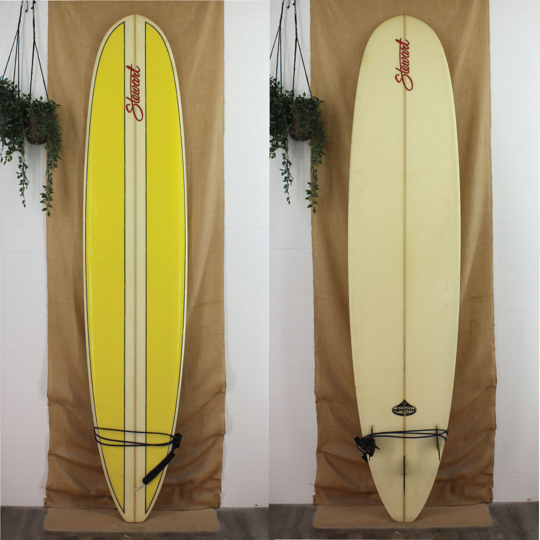 USED Stewart Noserider Terry Martin Longboard Poly 9'2 x 23 x 3 