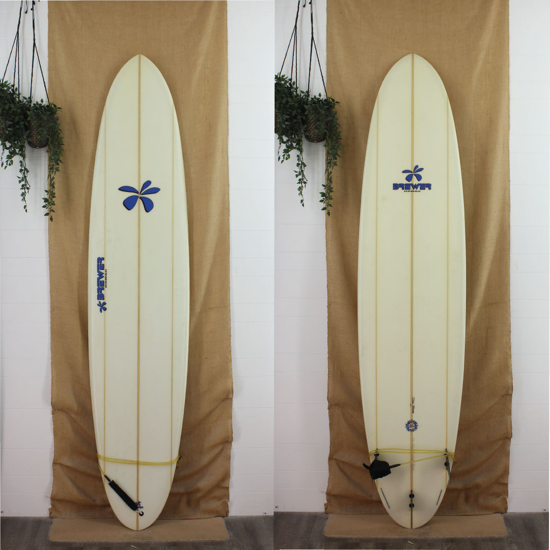 USED Dick Brewer Mid-Length Poly 8'6 x 21 3/4 x 3 1/4