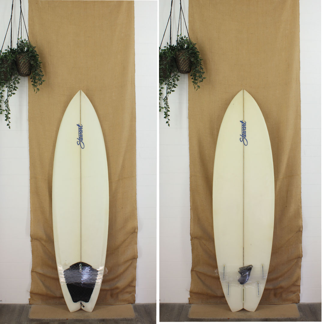 USED  Stewart S-Rail Fish Shortboard Poly 6'6 x 20 5/8 x 2 3/4