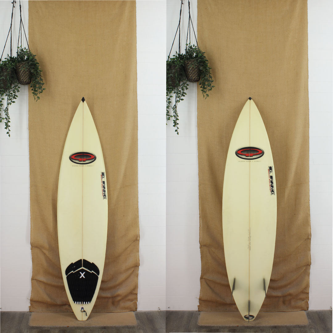 USED G. Pang Hawaiian Gun Poly 6'7 x 18 1/4 x 2 7/16