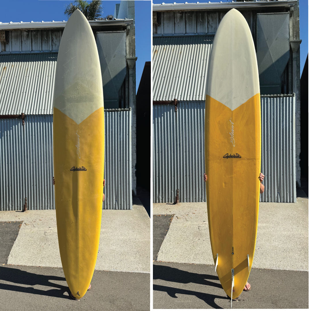 USED Stewart Clydesdale Longboard Epoxy 11'0 x 25 x 4 