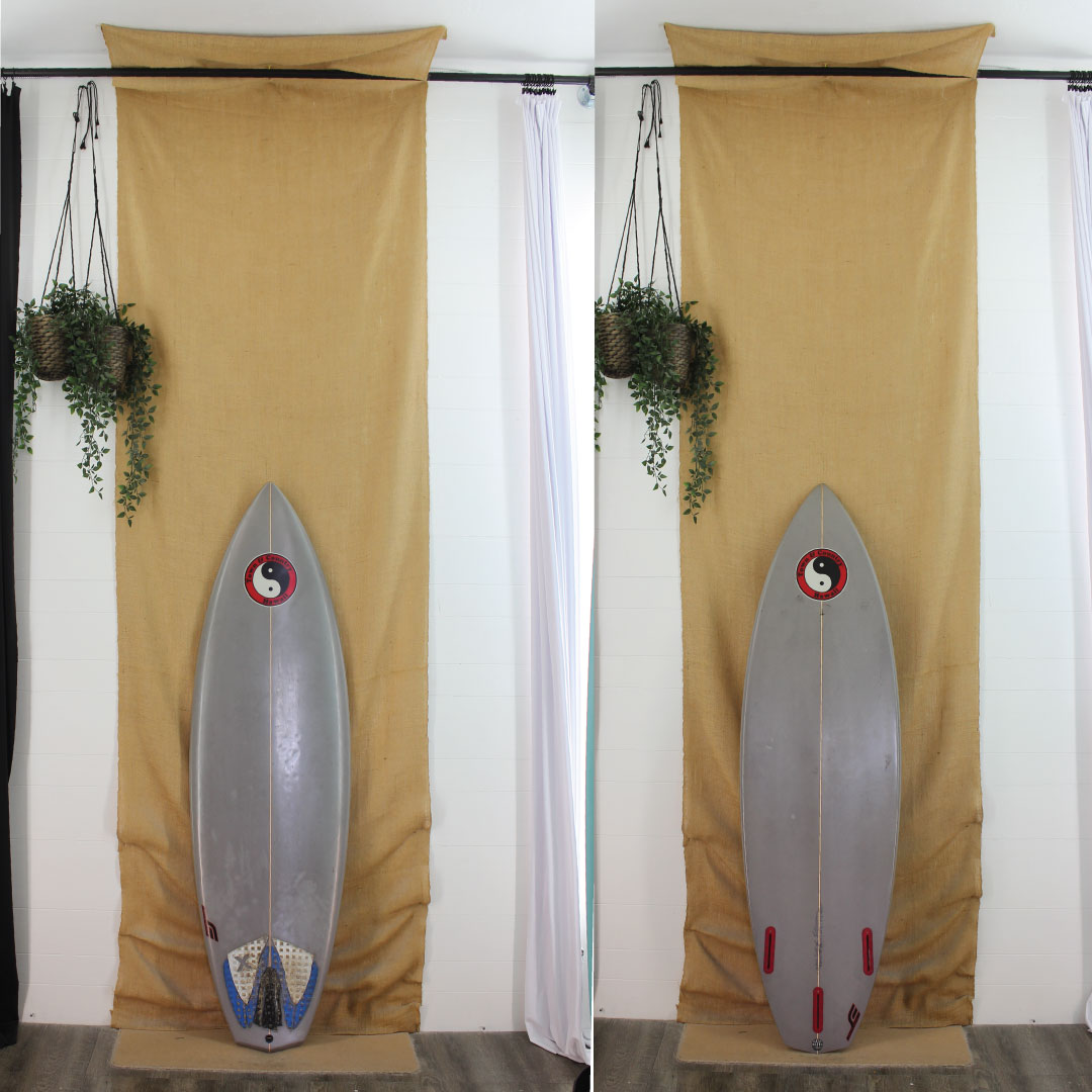 USED T & C Hawaii Estrada Shortboard Poly 5'10 x 20 5/8 x 2 7/8 