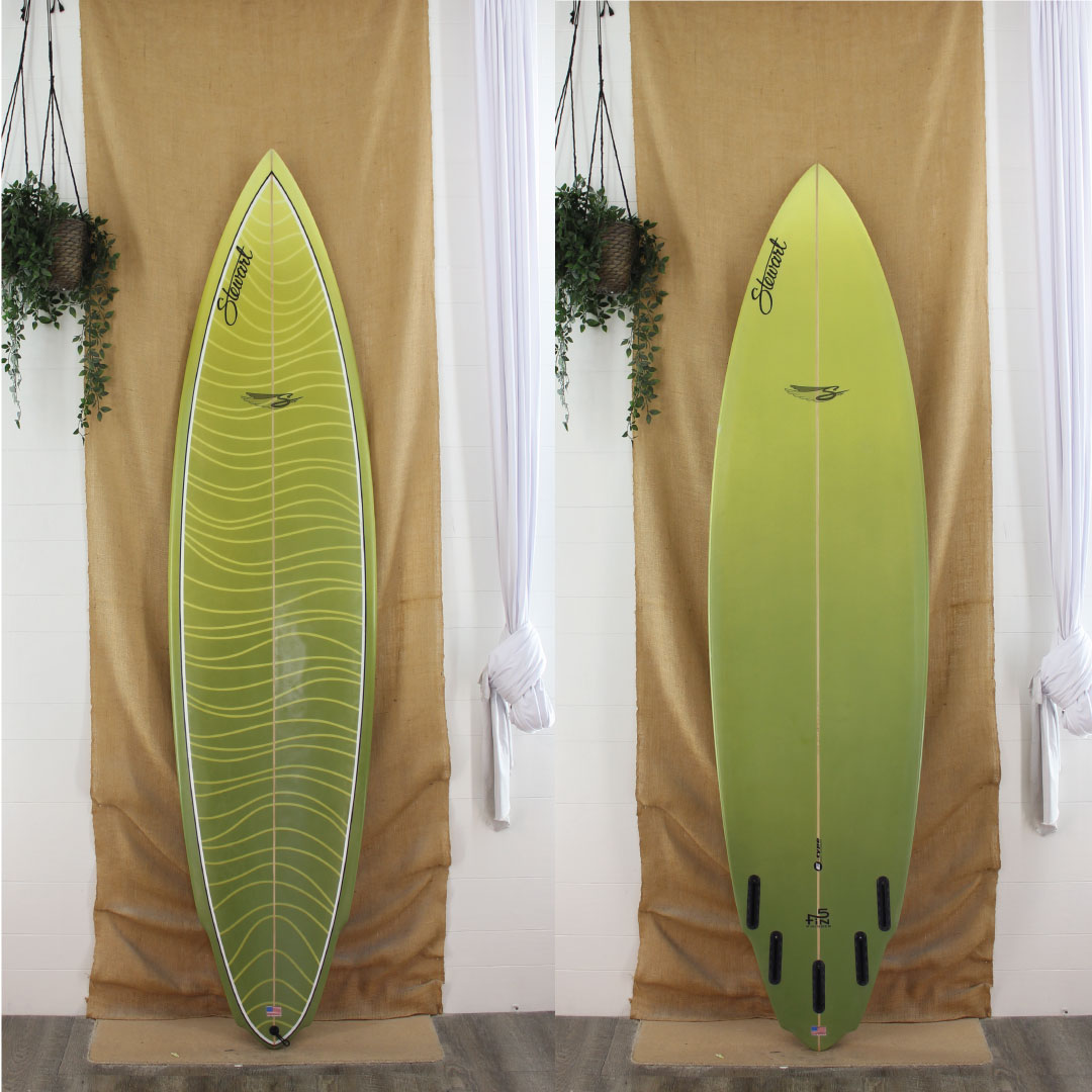 USED Stewart S-Winger Mid-Length Epoxy 8'0 x 22 1/2 x 3 1/4