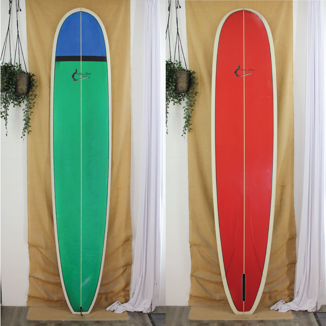 USED Chris Slick Longboard Poly 9'6 x 22 3/4 x 2 7/16