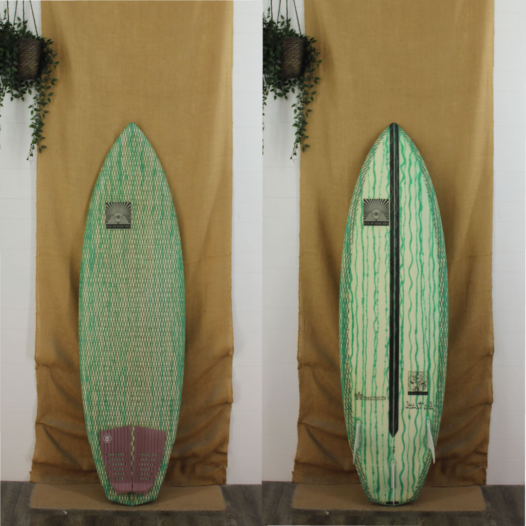 USED Eye Symmetry "The Sandman" 6'2" x 20 3/4" x 2 1/2" EPS