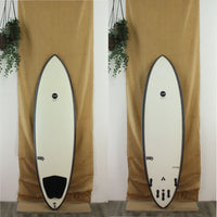 USED Hayden Shapes Hypto Krypto 6'8" x 22" x 3 1/4" EPS Shortboard black rails white deck and bottom 