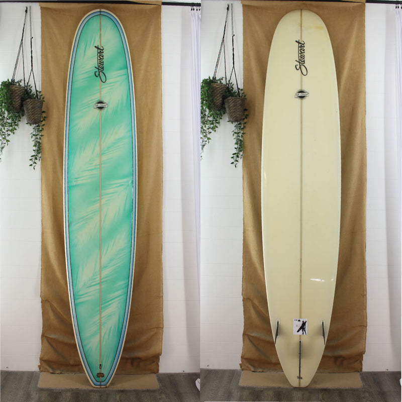 USED Stewart Hydro Hull Longboard Epoxy 10'0 x 23 1/2 x 3 1/2 Gloss & Polish 