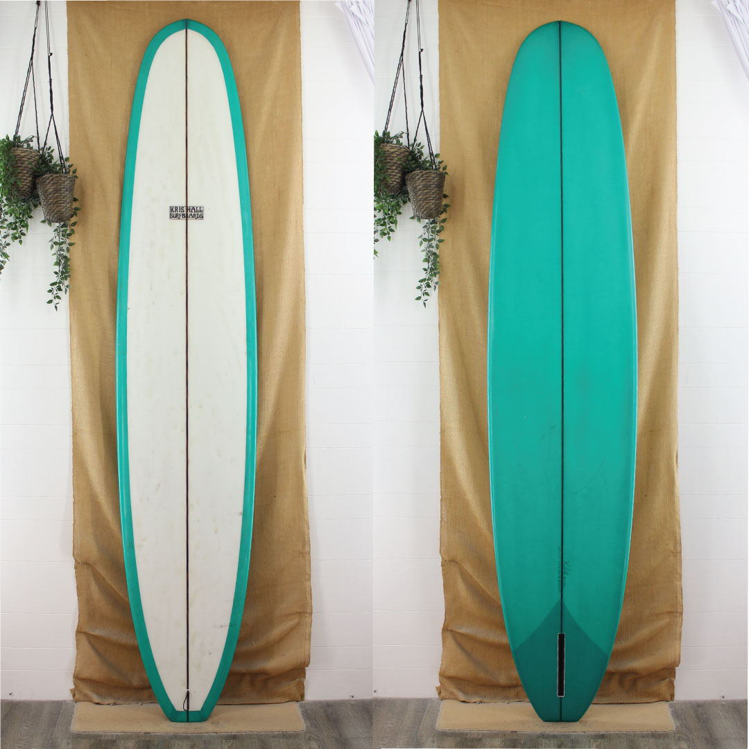 Kris Hall Longboard Poly 9'8 Green Tint Resin