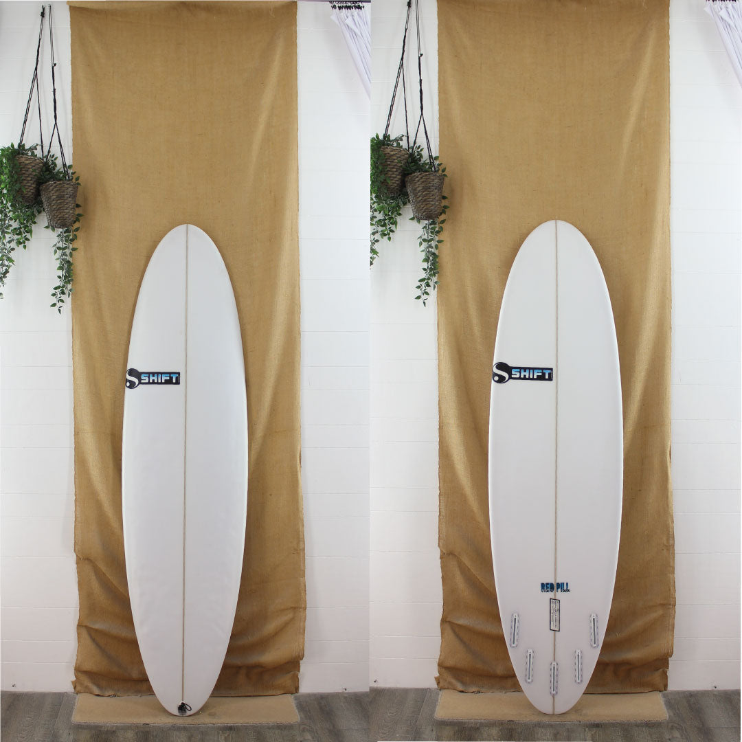 USED Shift Red Pill 6'10 x 21 1/4 x 2 13/16