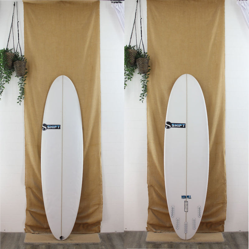 USED Shift Red Pill 6'10 x 21 1/4 x 2 13/16