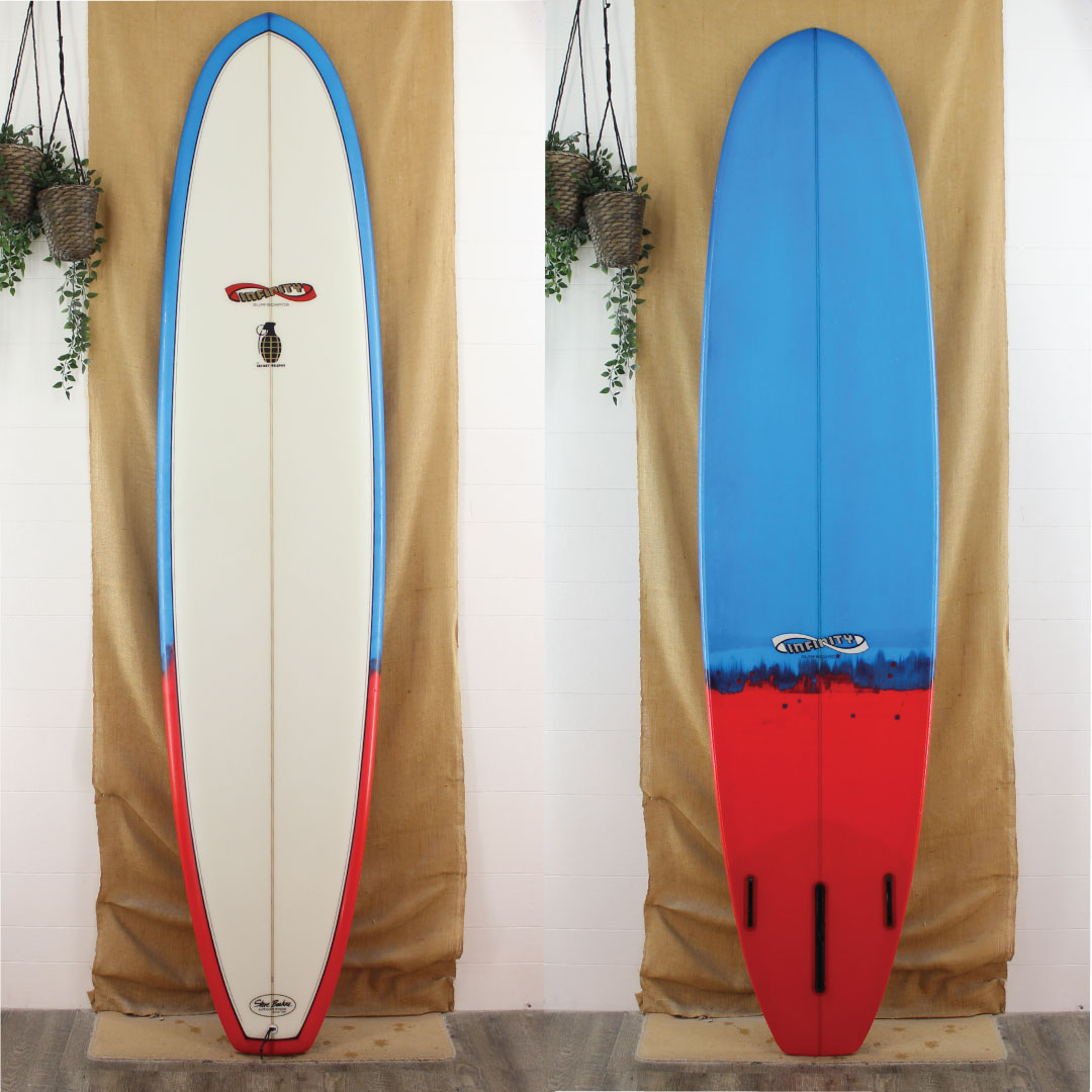 USED Infinity Secret Weapon Longboard Resin tint gloss & polish poly 9 x 24 x 4