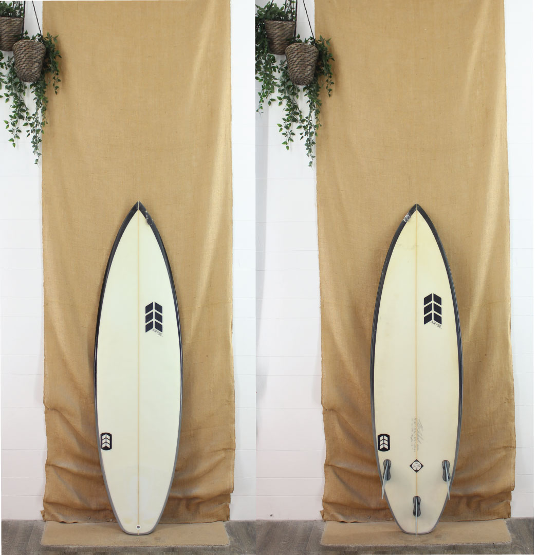 USED Aryse "The Five O'Clock" Shortboard Poly 5'8 x 18 3/8 X 2 1/4 25.6L