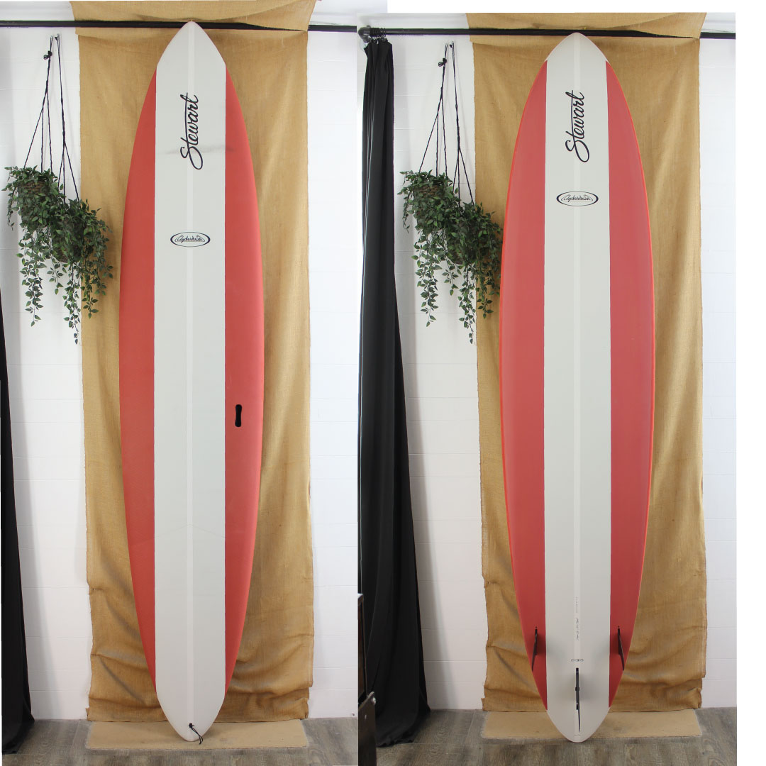 USED Stewart Clydesdale HydoCush Longboard Copmposite 10'0 x 24 1/2 x 4