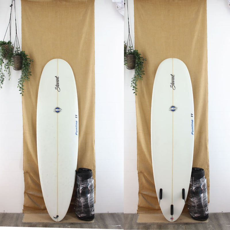 USED Stewart Funline 11 Mid-Length Poly 7'4 x 22 1/4 x 3