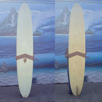 USED Vintage Gordie Glass on D-Fin 10'0