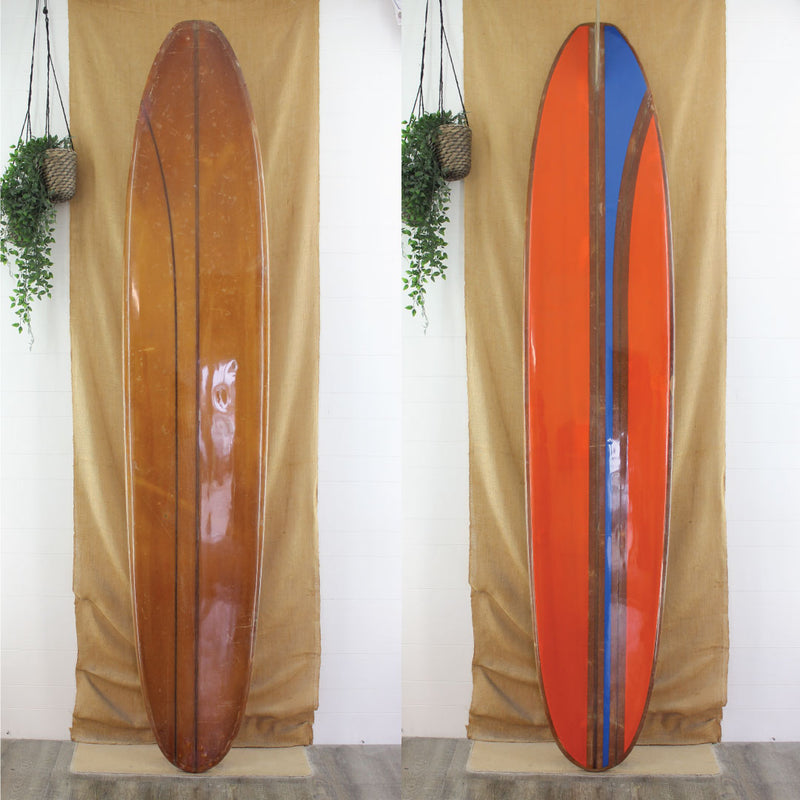 USED Vintage Bing Longboard Poly 9'2 Glass on D-Fin