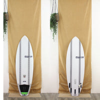 USED Pyzel White Tiger Shortboard Epoxy 5'11 x 20 3/4 x 2 3/4 38L