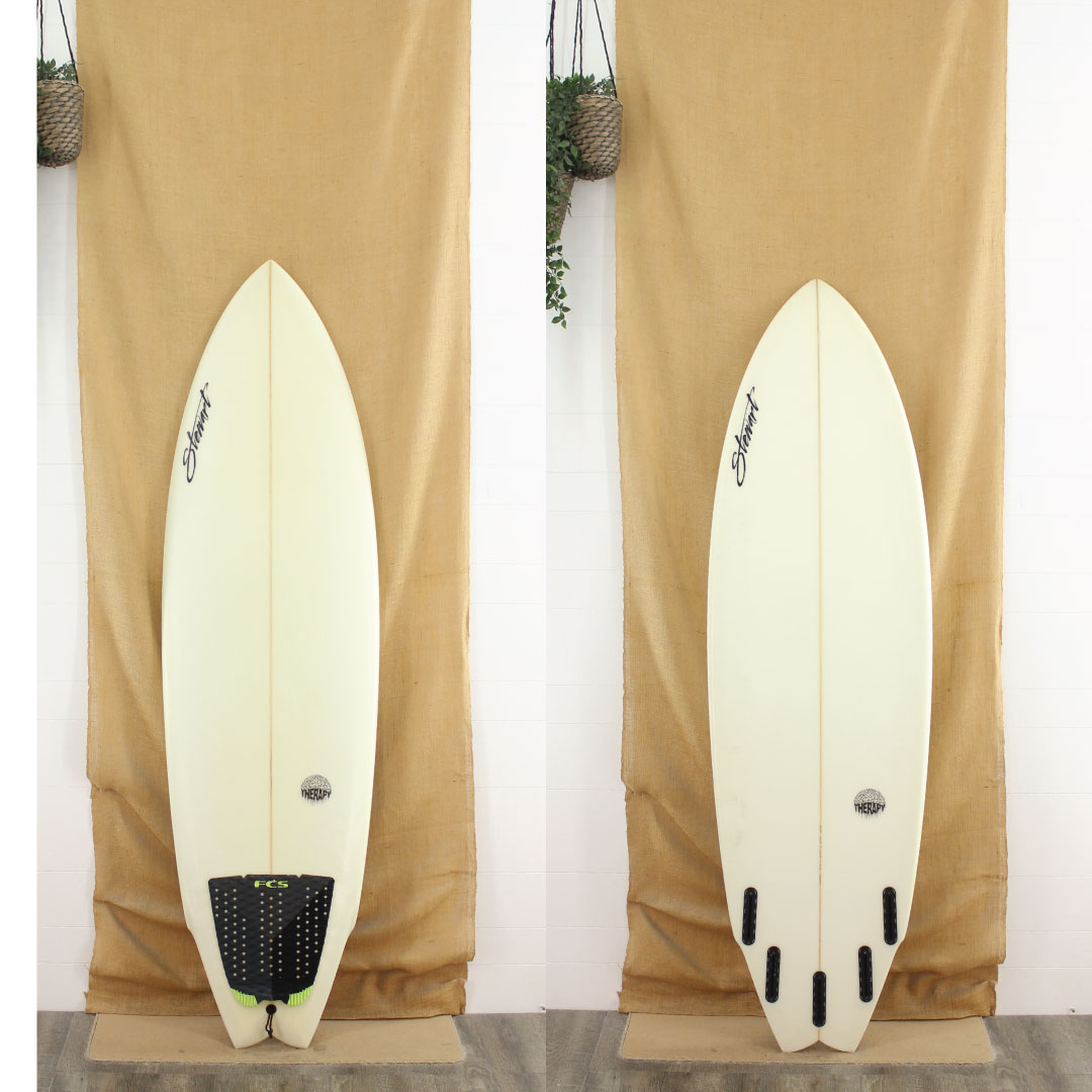 USED Stewart Therapy Shortboard Poly 6'6 x 21 3/4 x 2 7/8