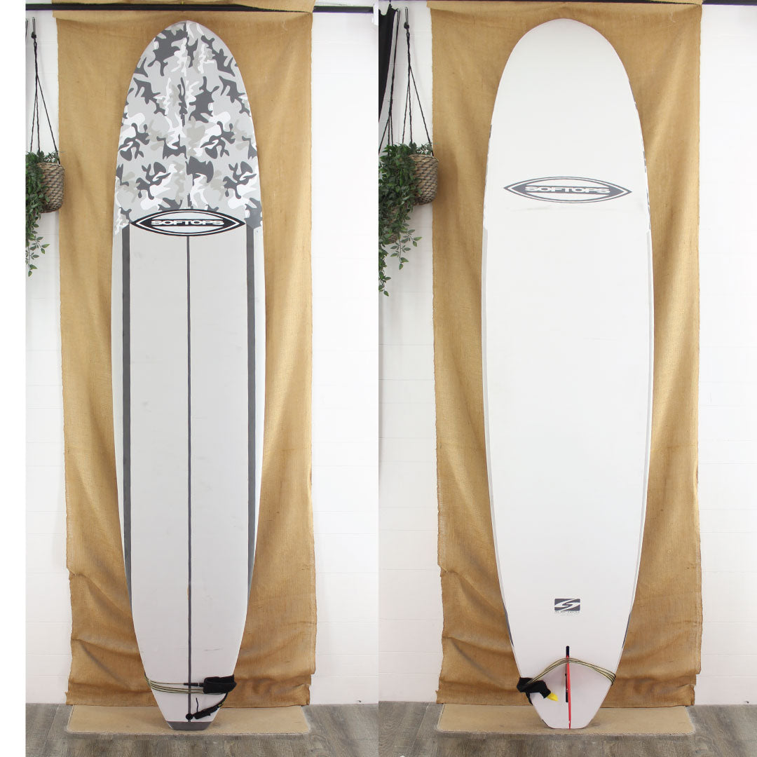 USED Surf Tech Soft Top Longboard Composite 10'0
