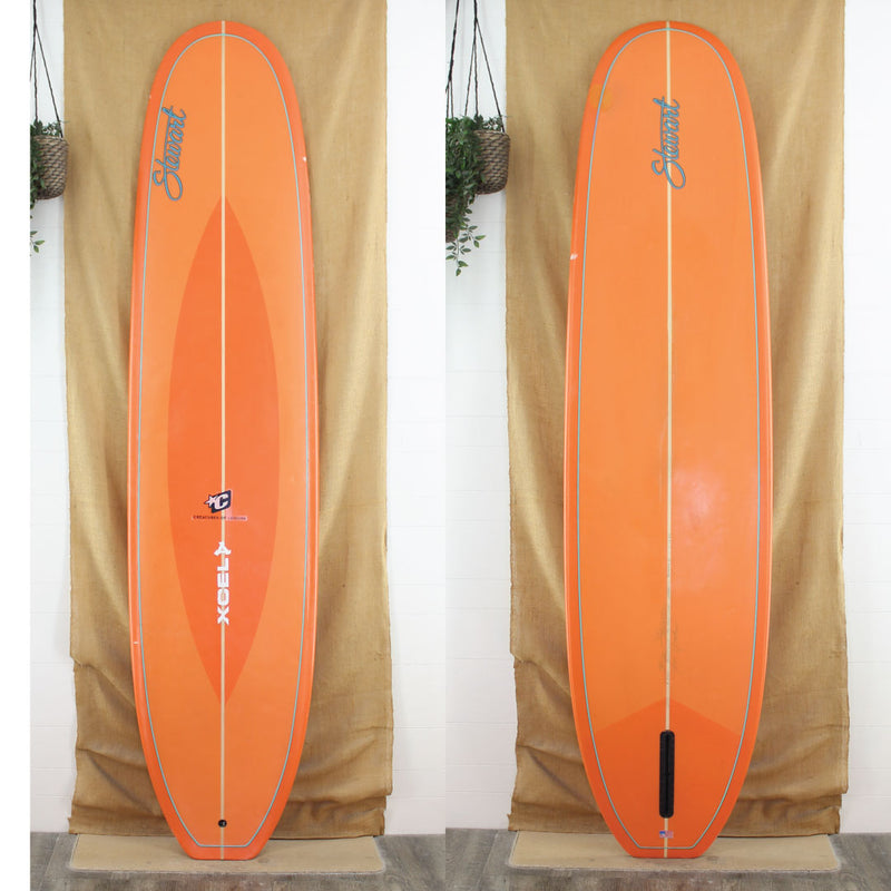 USED Stewart Hipnosis Bird "Bill Shape" Longboard Poly 9'3 x 22 3/4 x 3