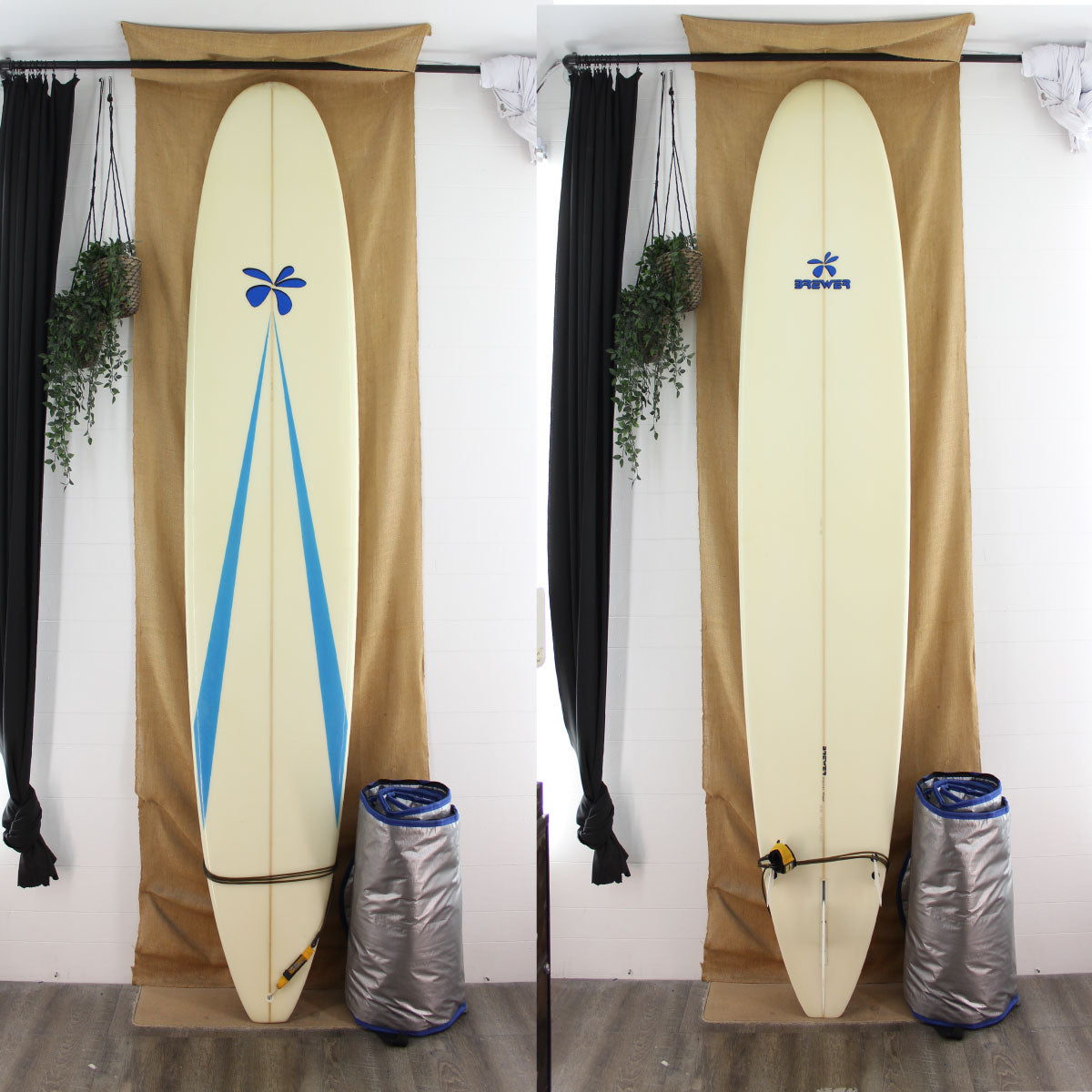 USED Hawaii Brewer Poly Longboard 10' x  23 1/4'' x 3 1/4'