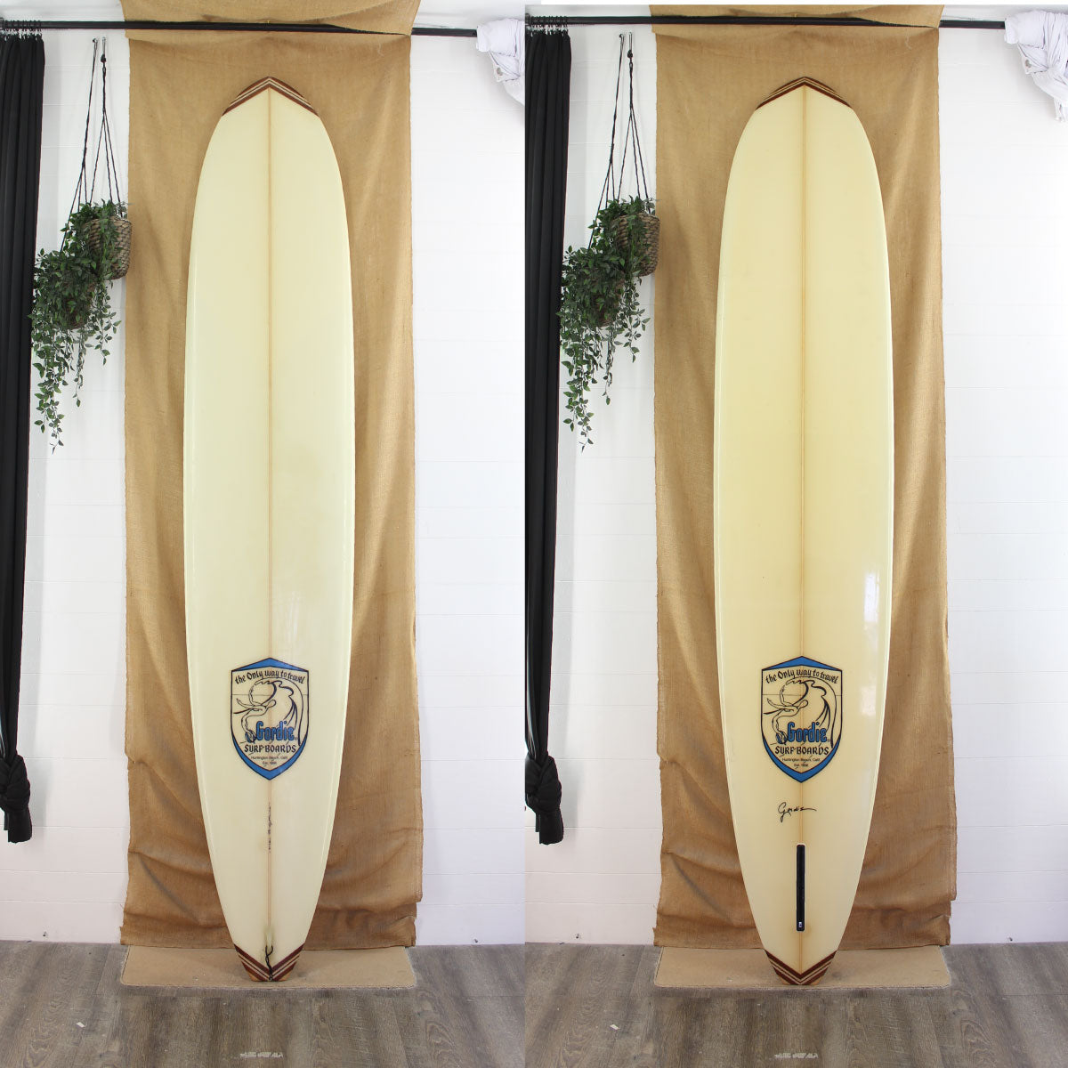USED Gordie Longboard 9'7" x 23" x 3 1/2" POLY