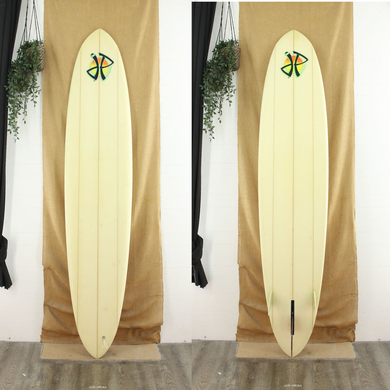 USED JP Designs Poly Glass On Side Fins 8'6 x 22 1/2 x 2 3/4
