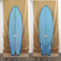 USED Almond Surfboards Fish 6'0" x 21" x 2 3/4" POLY