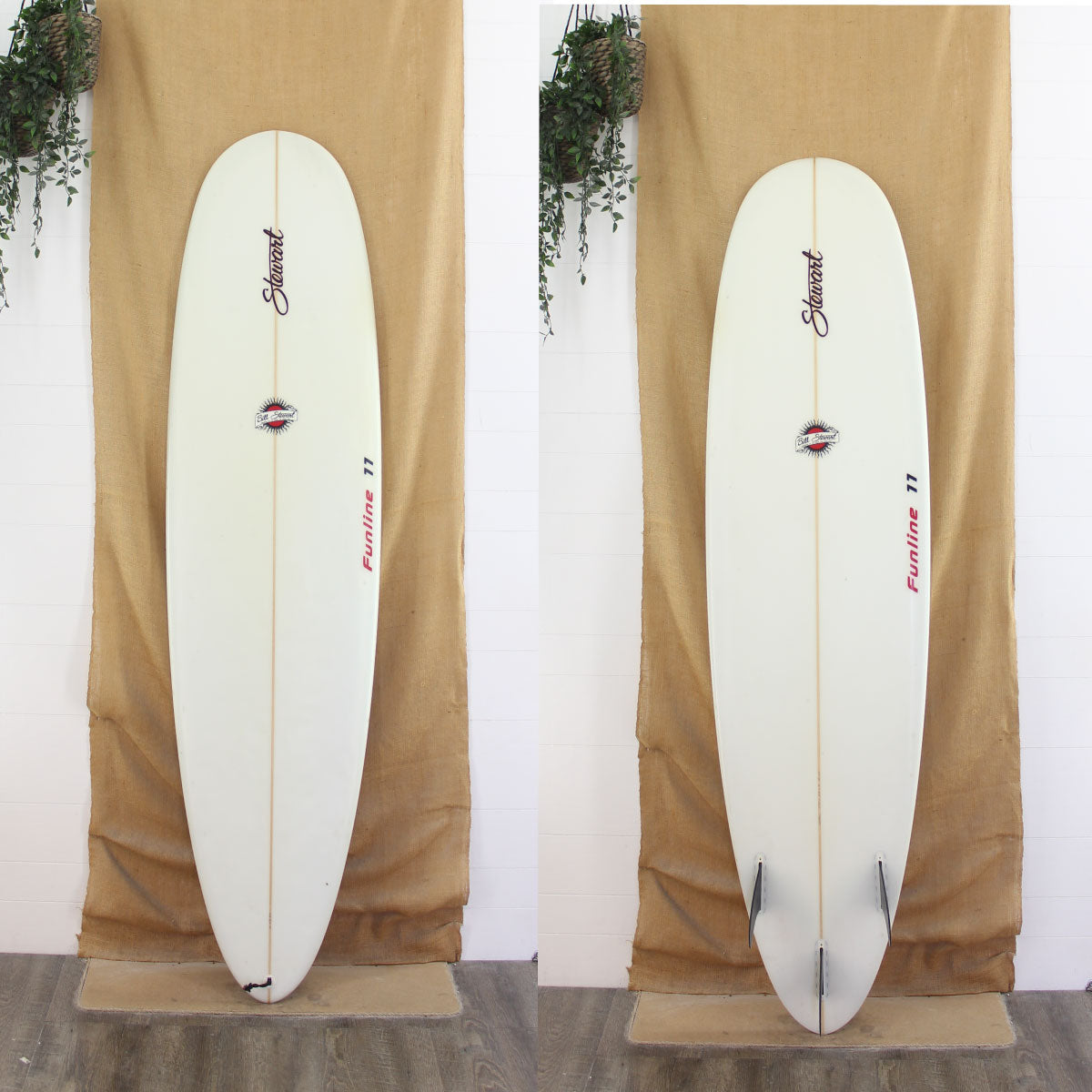 USED Stewart Funline 11 8'0" x 23" x 3" POLY