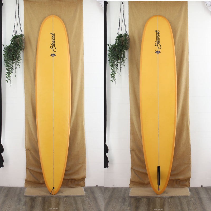 USED Stewart Team Board "Bill Shape" Longboard Poly 9'2 x 22 7/8 x 2 7/8