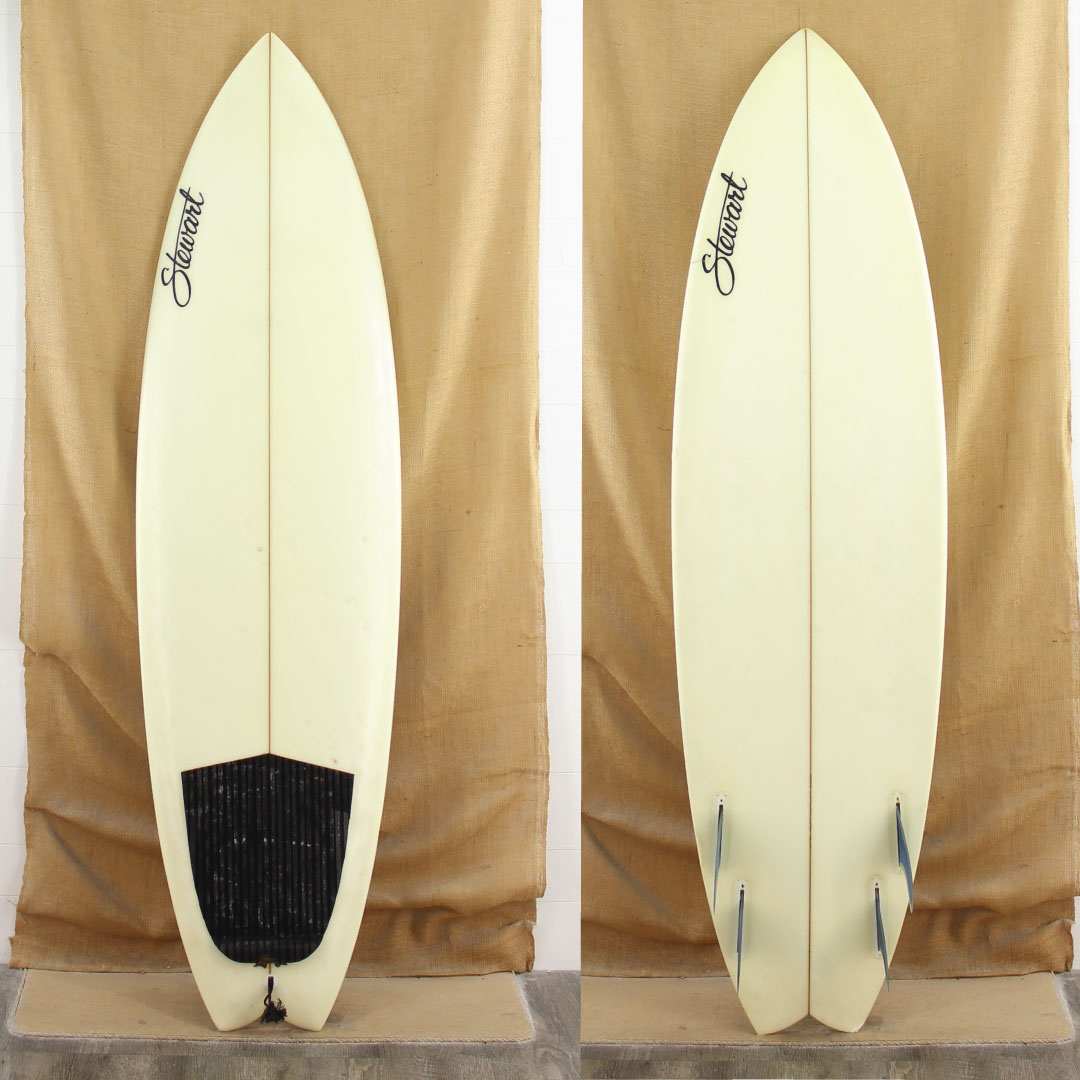 USED Stewart S-Rail Poly 6'6 x 19 1/2 x 2 7/8