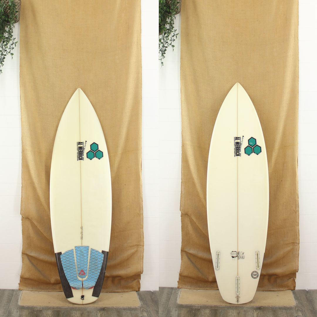 USED Channel Islands Neck Beard Poly 5'7 x 19 1/2 x 2 5/6