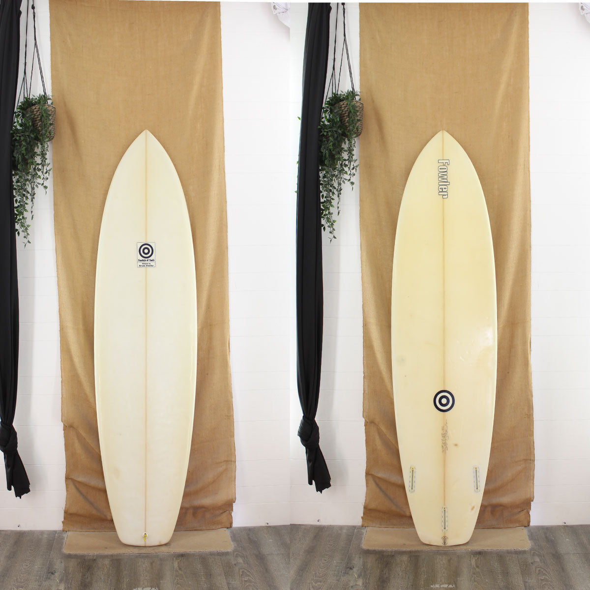 USED Fowler Mid-Length Poly 7'6 x 23 x 3.13