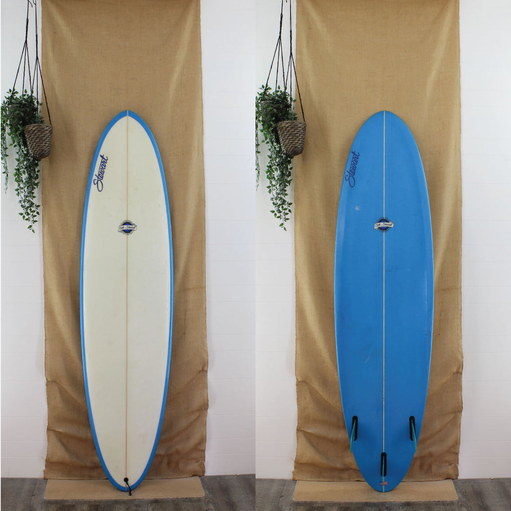 USED Stewart Funboard Mid-Length Poly 7'6 x 22 1/2 x 3